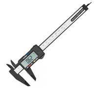 Calibro Digitale,Precisione Micrometro da 150mm,con Ampio Display LCD Inch Electronic Digital Caliper,Pollici Millimetri Conversione Calibro Elettronico,per Misurazioni Esterne,Interne,di Profondità