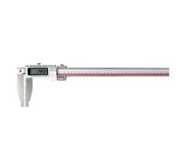 Calibro Digitale Professionale Acciaio Metallo Precisione Micrometro in Acciaio Inox con Ampio Display LCD inch Electronic Digital Caliper per Misurzione Esterna Interna profondità E di Passo,0-600mm