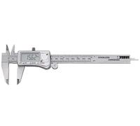 Calibro elettronico digitale inox Fervi C033 150 mm 3 funzioni schermo grande
