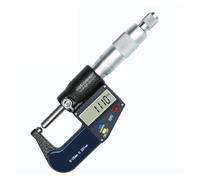 Calibro elettronico, display digitale, doppio micrometro rotondo, testa sferica, superficie sferica, spessore parete del tubo elettronico 0-25 mm, figura ad alta precisione, misurazione di precisione