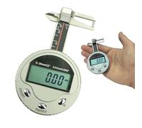 Calibro for diamanti e pietre preziose ultra preciso, calibro digitale rotondo multifunzione da 0-25 mm, 0,01 mm, strumenti for la misurazione dello spessore di diamanti e pietre preziose