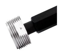 Calibro for filettatura standardTaperpipe Calibro/anello calibro Strumento for prova filettaturacalibri fissi PT1/4 PT1/8PT3/4(Thread Plug Gauge,PT 1-4-19)