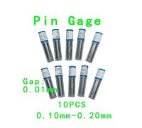 Calibro for perni in acciaio 1,00-2,00 mm-3,00 mm-4,00-5,00-6,00-9,99 passo 0,01 mm Strumento di misurazione for perni for fori di spina lisci(0.5-0.99mm 50pcs)