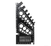 Calibro passo filettatura bullone bullone per metriche per misure imperiali UNC UNF SAE, punta da trapano in resina ABS e strumento di fissaggio con tabella di conversione in pollici mm