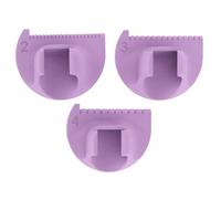 Calibro per blocco punti bordi - Righello Lockranding stampato in 3D | Guida per cuciture multifunzionale per linee dritte o curve: modello artigianale, accessorio per quilting, strumento di misurazio