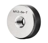 Calibro per filettatura sinistra, 1SET M2-M50 Strumento di misura metrico non standard a denti fini 6e M2M3M4M5M6M8M12M18M20M22M24M27-M50(M16x1.5 6e Tz)