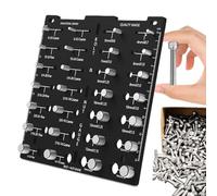 Calibro Per Filetti - Calibro Per Misurazione Metrici E Imperiali,Righello Per Viti Industriali | Per Costruzione Industria Automobilistica Ingegneria Manutenzione Casa Meccanica