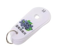 Calibro per Frutta a Catena in Plastica 2mm-18mm | Bacche e Frutti di Piccola Taglia, Uso in Controllo Qualità e Imballaggio, Marcature Chiare, Presa Antiscivolo