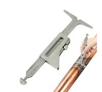 Calibro per Ispezione Saldatura Tubi - Ispezione Di Precisione In Acciaio Inossidabile - Calibro Altezza per Saldature - per Rinforzo Saldature Disallineamento Interno Spessore Parete e Collegamenti