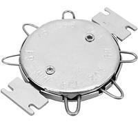 Calibro per la distanza della candela, 0,64 1,14 mm / 0,025 0,045 pollici in alluminio a forma di foglia a 6 linee per auto Strumento per la misurazione della distanza della cIntelligenza pratica.