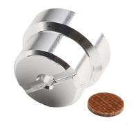 Calibro per mulinello in lega di alluminio per SLX DC - Half Moon Cap M7 S Baitcast Reel Accessorio compatibile con ruote a goccia d'acqua, strumento di misurazione dell'attrezzatura da pesca (argento