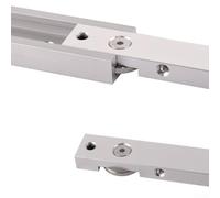 Calibro per sega da tavolo con 27 arresti angolari per tagli di precisione, barra in alluminio compatibile con seghe appaltatrici e di dimensioni standard, scanalatura a T e slot standard (B)