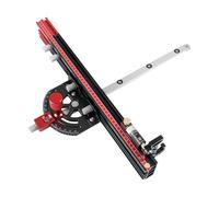 Calibro per sega da tavolo regolabile multi-angolo da -60° a 60°, calibro di precisione con arresto rapido dell'angolo per sega da tavolo, sega a nastro, banco fresatrice, compatibile con scanalatura