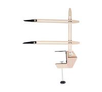 Calibro per tornitura della ceramica, bastone per tornitura della ceramica con clip, strumento per ceramica e argilla per realizzare forme ripetute, per tornio da vasaio e macchina per formatura