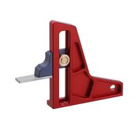 Calibro Profondità - Misuratore Altezza Lega Alluminio, Righello Altezza da Banco | Strumento Misura Precisione Profondità con Metrica Pollici, Dispositivo Regolazione Falegnameria Lega Al