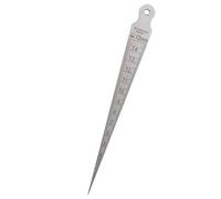 Calibro Spessimetro a Cuneo 0-15mm in Acciaio Inox, 1 Pezzo