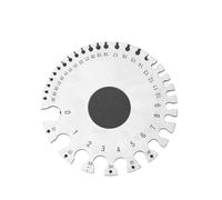 Calibro standard for filo in acciaio inossidabile, calibro di spessore, for saldatura a, campione righello for ispezione della(B)