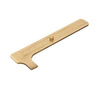Calibro tascabile, calibro in ottone, bilancia doppia portatile per la creazione di gioielli, Plastica