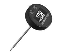 Calibro temporaneo per il fumatore, BBQ TEMP GAUGE PER SMOKER - Collettore di temperatura della cucina | Instant impermeabile Instant Leggi il misuratore di temperatura della carne digitale con