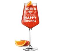 Calice Aperitivo Aperol Spritz Con Incisione Ideale Come Regalo Di Compleanno
