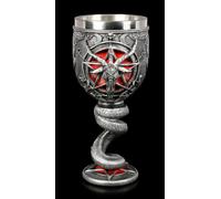 Calice - Baphomet Con Pentacolo - Nemesis Now Coppa Calice Vino Gotico