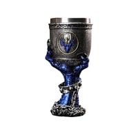 Calice da birra, design medievale con artiglio di drago, tazza per bevande 3D, bicchieri multifunzionali, 7,5 x 7,4 x 17 cm, ideale per cocktail, succo di whisky, per feste di vacanza