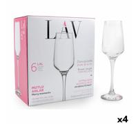 Calice da champagne LAV Lal 6 Pezzi [4 Unità]