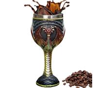 Calice da vino drago, calice da vino medievale | Calici per feste in tazza in acciaio inossidabile,Calice da del drago, calice del, tazza da bere in acciaio inossidabile per deco
