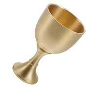 Calice Da Vino Retrò Coppa Di Ottone Per Il Culto Buddista Della Comunione