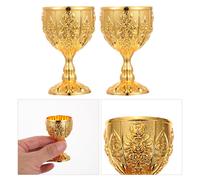 Calice di vino da 2 pezzi per calice per liquori di liquore in lega per casa