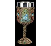 Calice Gaia - Erdgöttin - Wicca Spirituale Altare Ritual Magia Accessori - 200