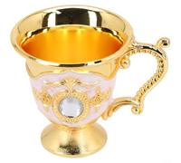Calice in lega dallo stile vintage unico, aggiunge carattere alla tua tavola (centinaio d'oro)