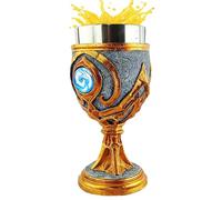 Calice medievale - Calice portatile in acciaio, leggero foderato in vintage | decorativa a lunga durata per interni, bevanda a tema fantasy per feste di compleanno, riunioni di scena