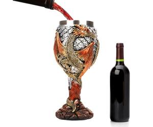 Calice Medievale - Pro | Calice Del Drago - Calic Medieval In Acciaio Inossidabile Calices Da Vino Dei Draghi Coppa Medievale Creativa E Sicura Per Il Consumo Quotidiano E Decorazioni Per Feste | 202