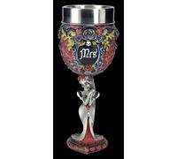 Calice - Scheletro Sposi - Tazza Decorazione Calice Vino - Nemesis Now - 200ml