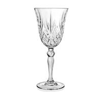 Rcr melodia set 6 calice acqua cl 27 in finissimo cristallo ecologico luxion®.