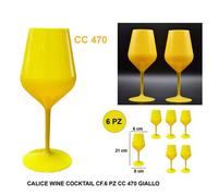 CALICE WINE COCKTAIL policarbonato 47cl Confezione da 6 pezzi
