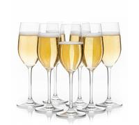 Set 6 Calici Flute Champagne Divino in vetro 24 cl Bormioli