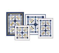 Calico Carriage Quilt Designs Geese in The Lillies Pattern 6 x 9