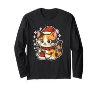 Calico Cat Knits - Cappello da Babbo Natale Maglia a Manica
