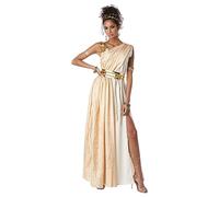 California Costumes Dea d'oro da donna, Crema/Oro, X-Small