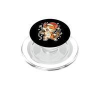 Calico Santa Cat Canto PopSockets PopGrip per MagSafe