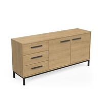 CaliCosy Demeyere Buffet, Legno Ingegnerizzato, Marrone, 152.5 x 39.5 x 72.3