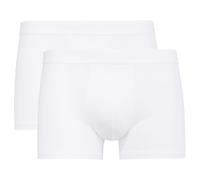 CALIDA Boxer da uomo, confezione da 2 pezzi, codice cotone, elastico in vita, Activity Cotton, bianco, XL