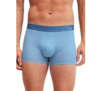 Calida Boxer da Uomo Cotton Code Design, Blu Atlantico, 56