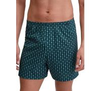 Calida Boxer da Uomo Prints (Confezione da 1), Petrolio Profondo, 58-60