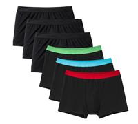 CALIDA Boxer 'Natural Benefit' blu / verde / rosso / nero Uomo CALIDA L blu / verde / rosso / nero