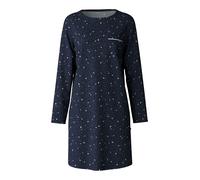 CALIDA Camicia da notte blu scuro / bianco Donna CALIDA XS blu scuro / bianco