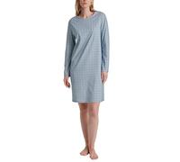 CALIDA Camicia da Notte da Donna, in Cotone Blu, 40-42, Blue Cotton, 40-42