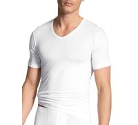 Calida T-Shirt Focus Canottiera, Opaco, Bianco (Weiß (Weiss 001), XL Uomo